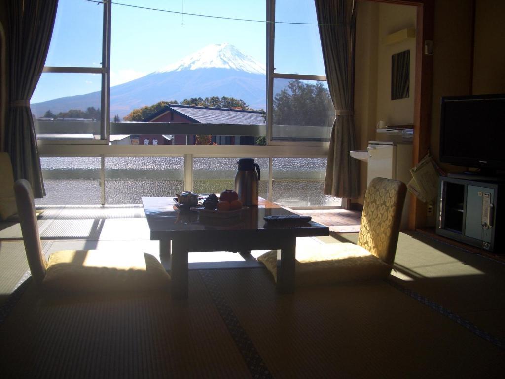 Ryokan Nashimiya Onsen Fujikawaguchiko Kamer foto